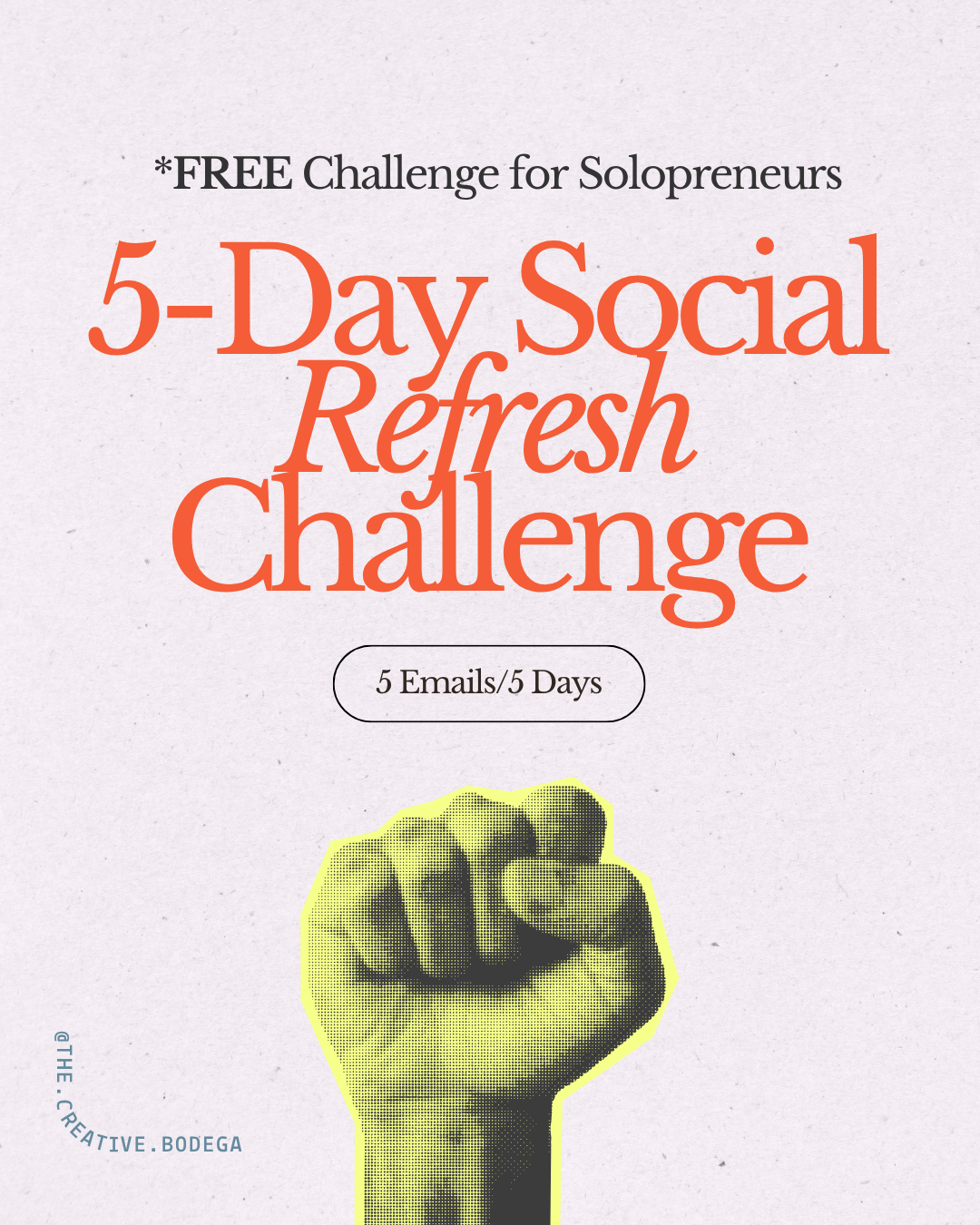 5-Day Social Refresh Challenge