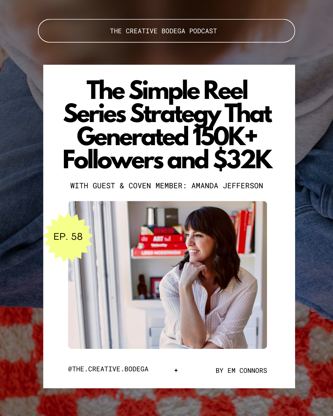 Amanda Jefferson with chin on hand staring out a window